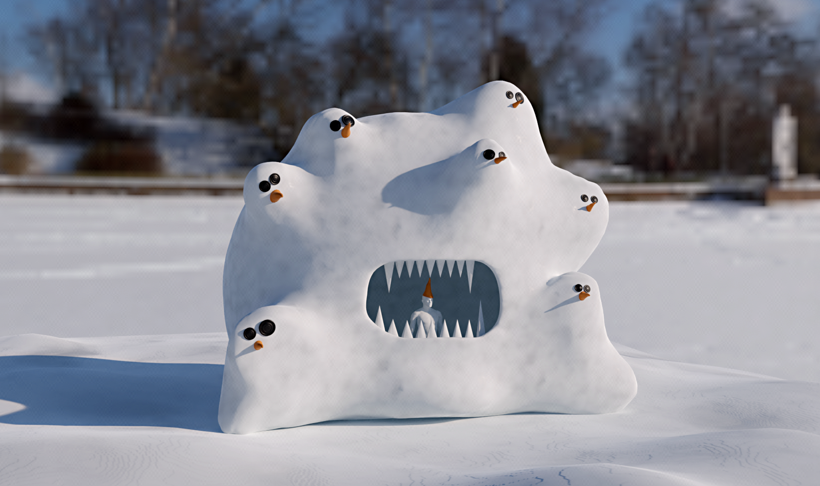 Cursed Snowman