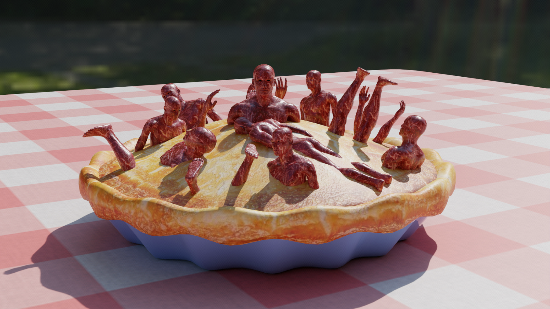 1 Hour • 1 Object Theme: Thanksgiving Food. Meat Pie.