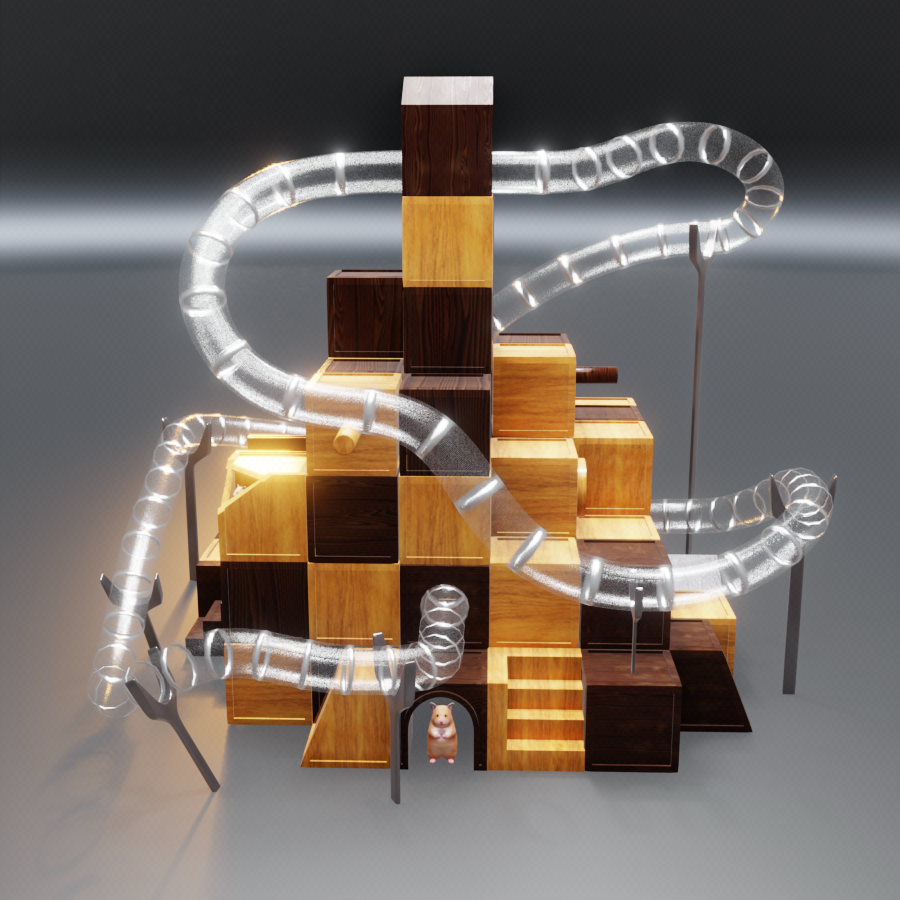 1 Hour • 1 Object Theme: Hamster Maze