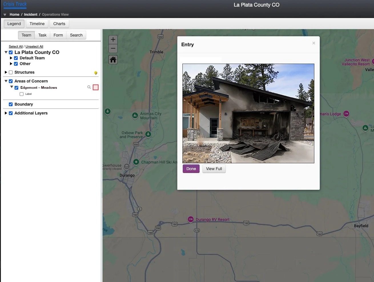 Juvare's Crisis Track Damage Assessment Software Platform