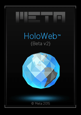 Holographic App Launch Screen. Animation by Lynwood Montgomery.