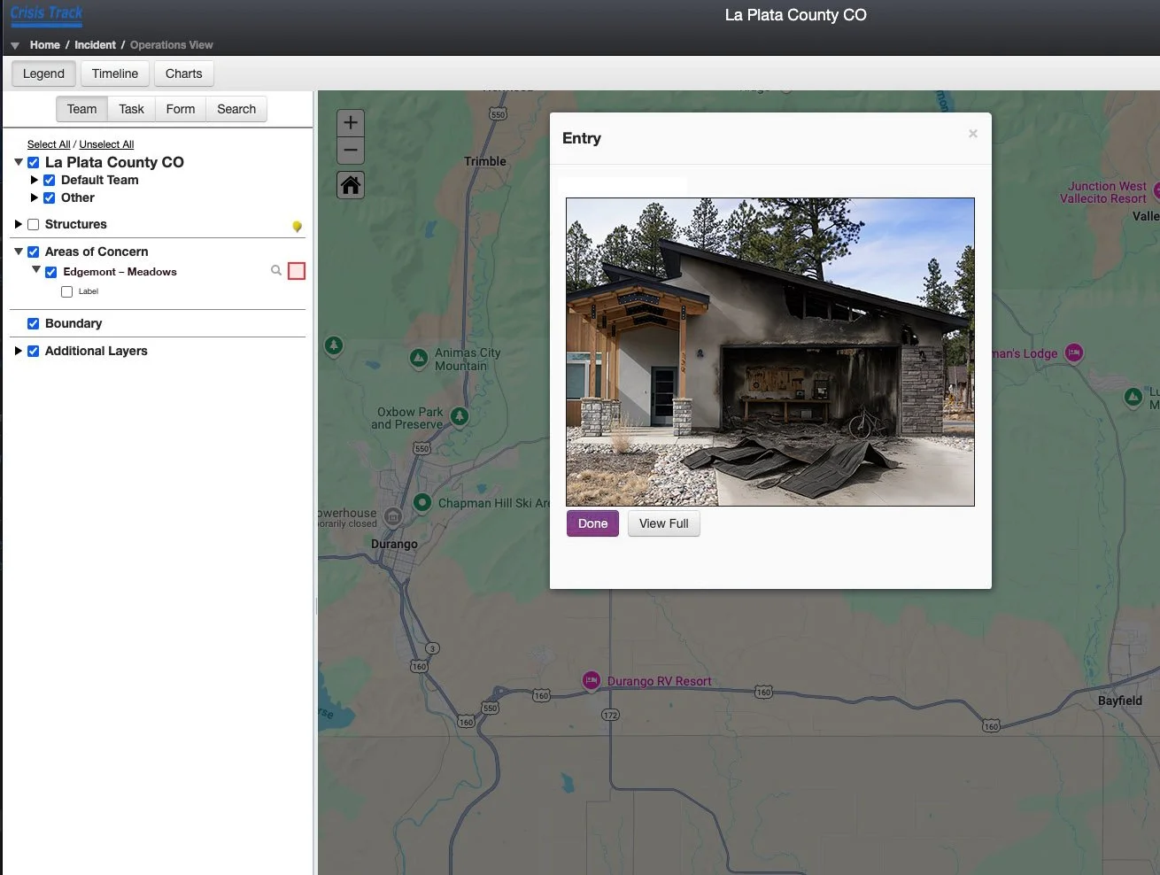 Juvare's Crisis Track Damage Assessment Software Platform